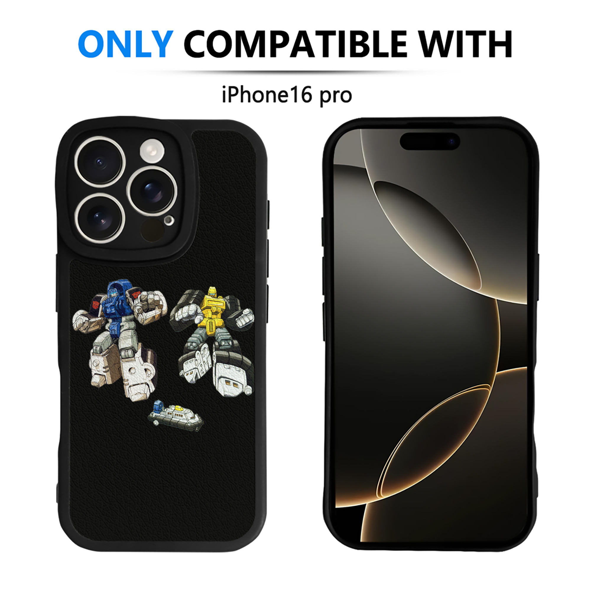 （画像用）  【iPhone 16シリーズ対応】シリコンスマホケース（レザー調） 材質：シリコン